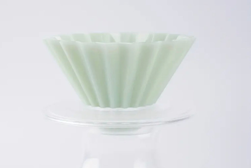 Origami Acrílico Verde – Dropper con Sanding Bracket