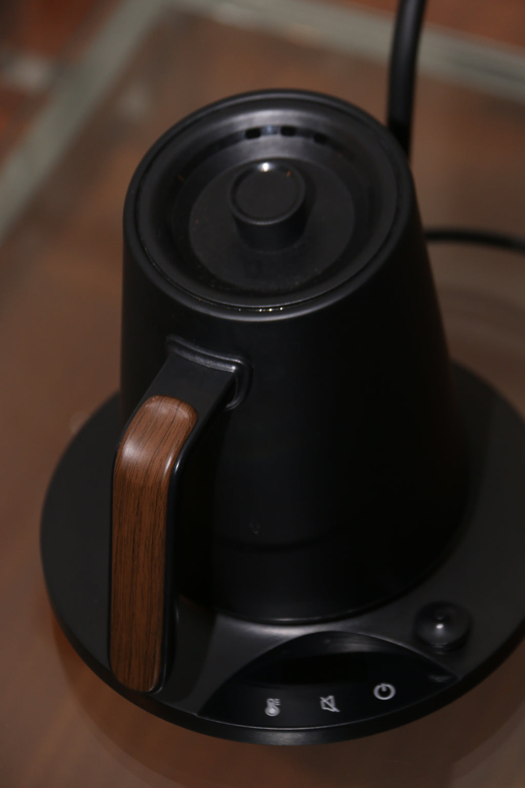 Cafetera eléctrica de cuello de ganso SMANG 1200W con control de temperatura ±1°C,